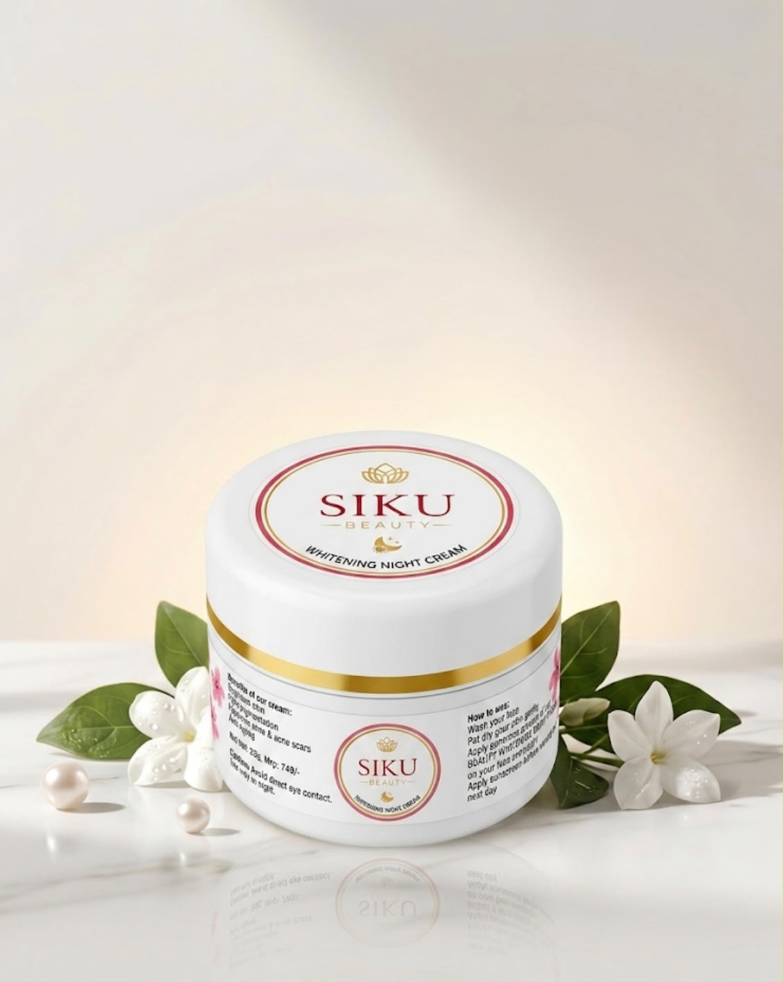 Siku Beauty Whitening Night Cream (25 gm)