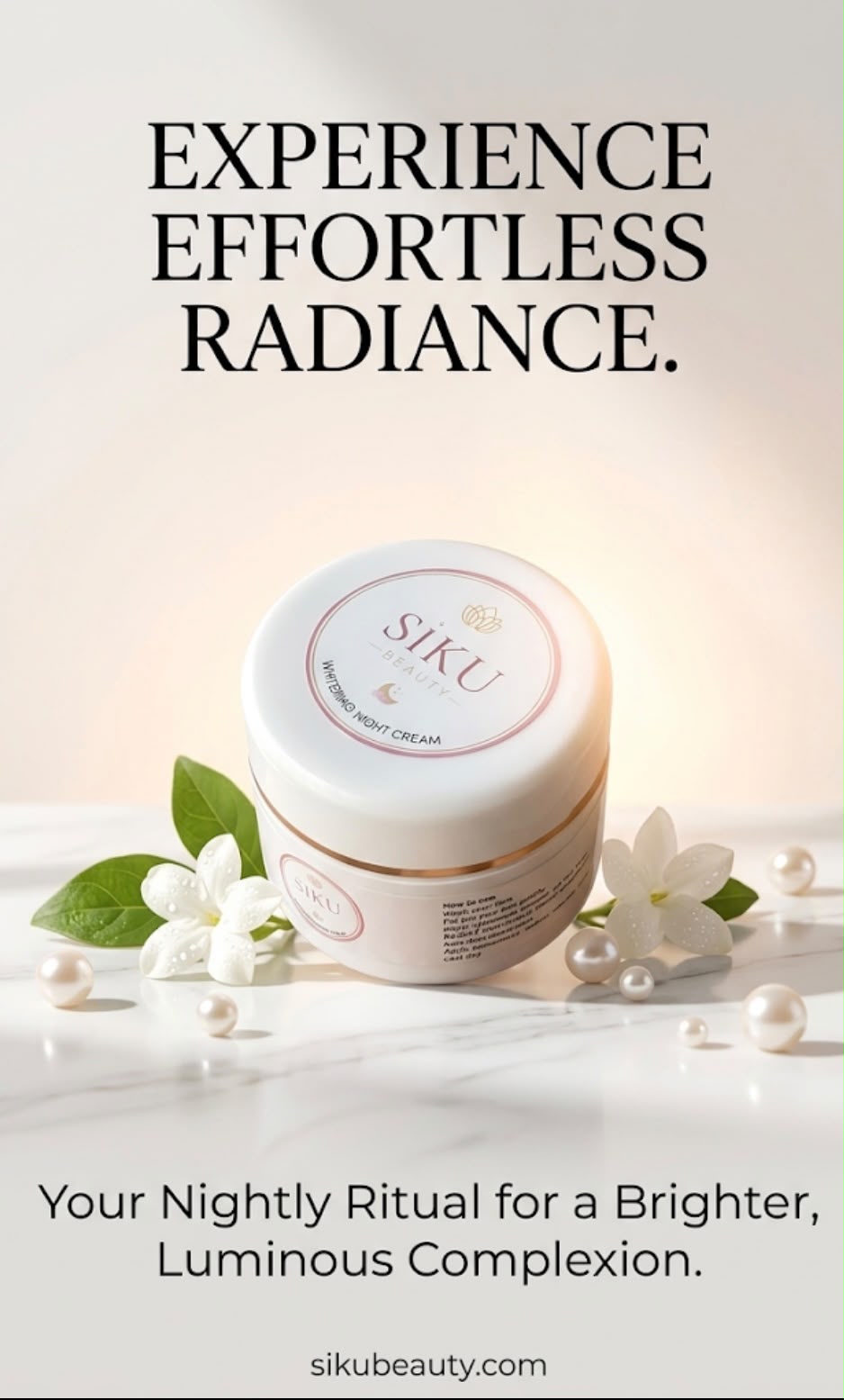 Siku Beauty Whitening Night Cream (15 gm)