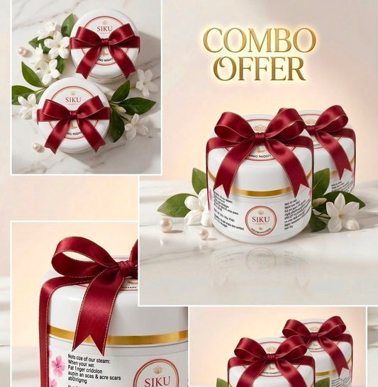 Siku Beauty Whitening Night Cream Special Combo (15g+15g)